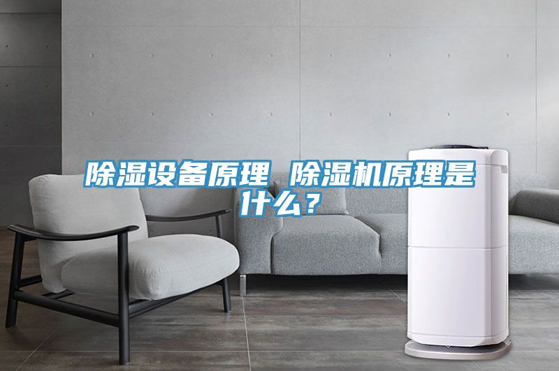 除濕設備原理 除濕機原理是什么？