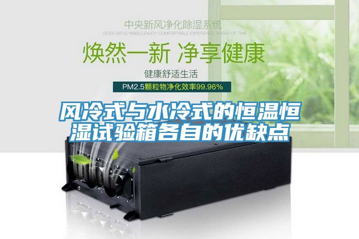 風(fēng)冷式與水冷式的恒溫恒濕試驗箱各自的優(yōu)缺點
