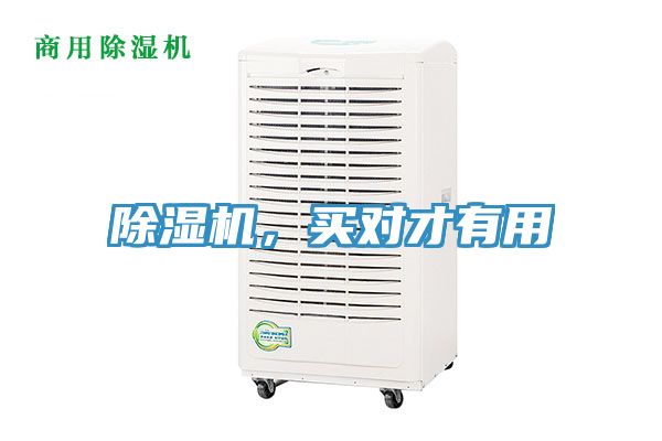 除濕機(jī)，買(mǎi)對(duì)才有用