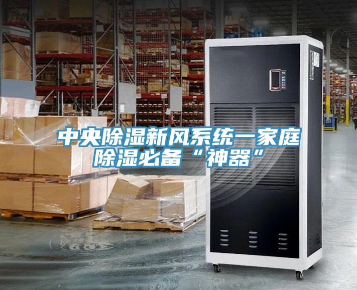 中央除濕新風系統(tǒng)一家庭除濕必備“神器”