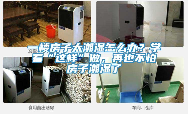 一樓房子太潮濕怎么辦？學著“這樣”做，再也不怕房子潮濕了