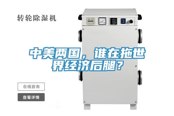 中美兩國，誰在拖世界經濟后腿？