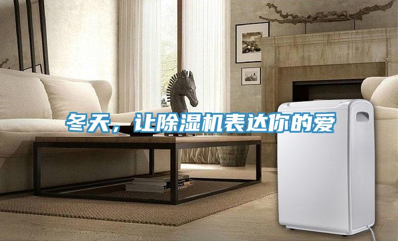冬天，讓除濕機(jī)表達(dá)你的愛