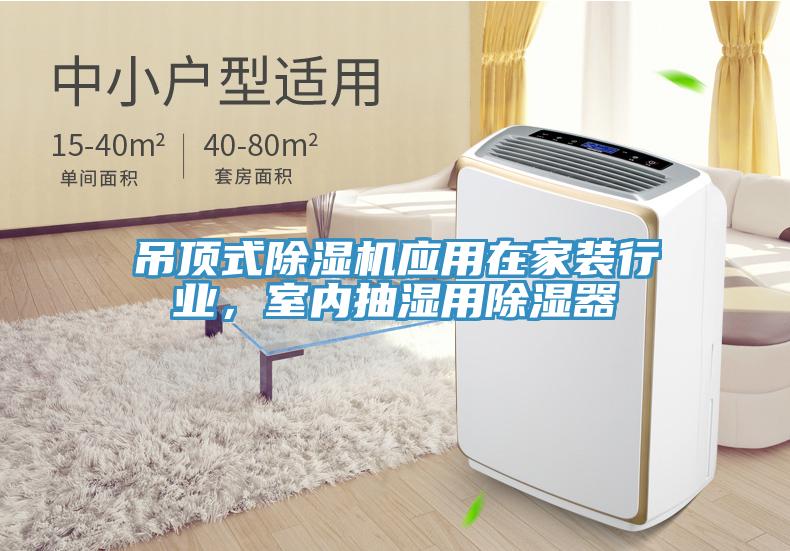 吊頂式除濕機應(yīng)用在家裝行業(yè)，室內(nèi)抽濕用除濕器