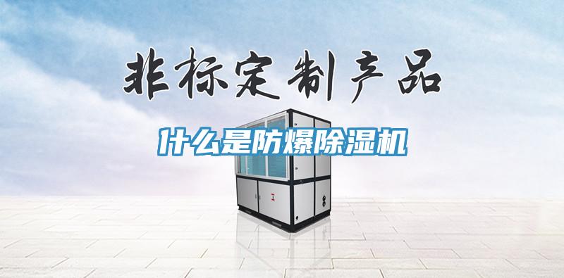 什么是防爆除濕機(jī)