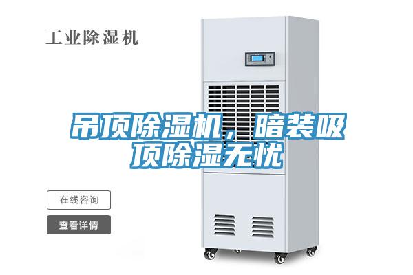 吊頂除濕機(jī)，暗裝吸頂除濕無憂