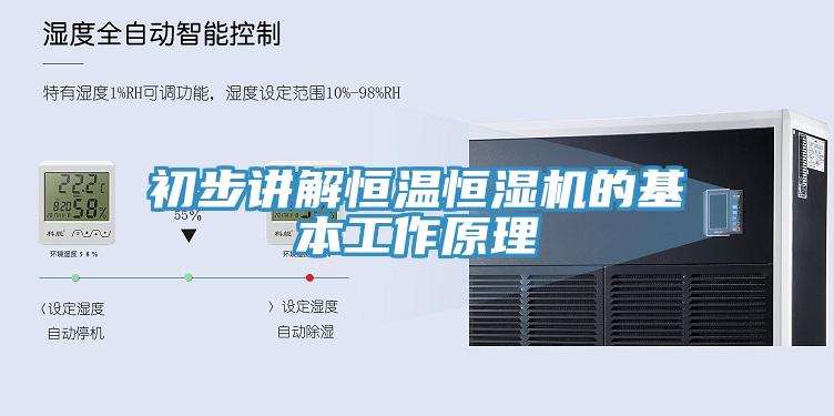 初步講解恒溫恒濕機(jī)的基本工作原理