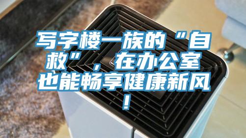 寫字樓一族的“自救”，在辦公室也能暢享健康新風(fēng)！